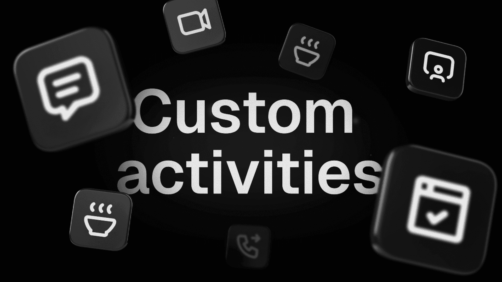 Custom activities in Zero