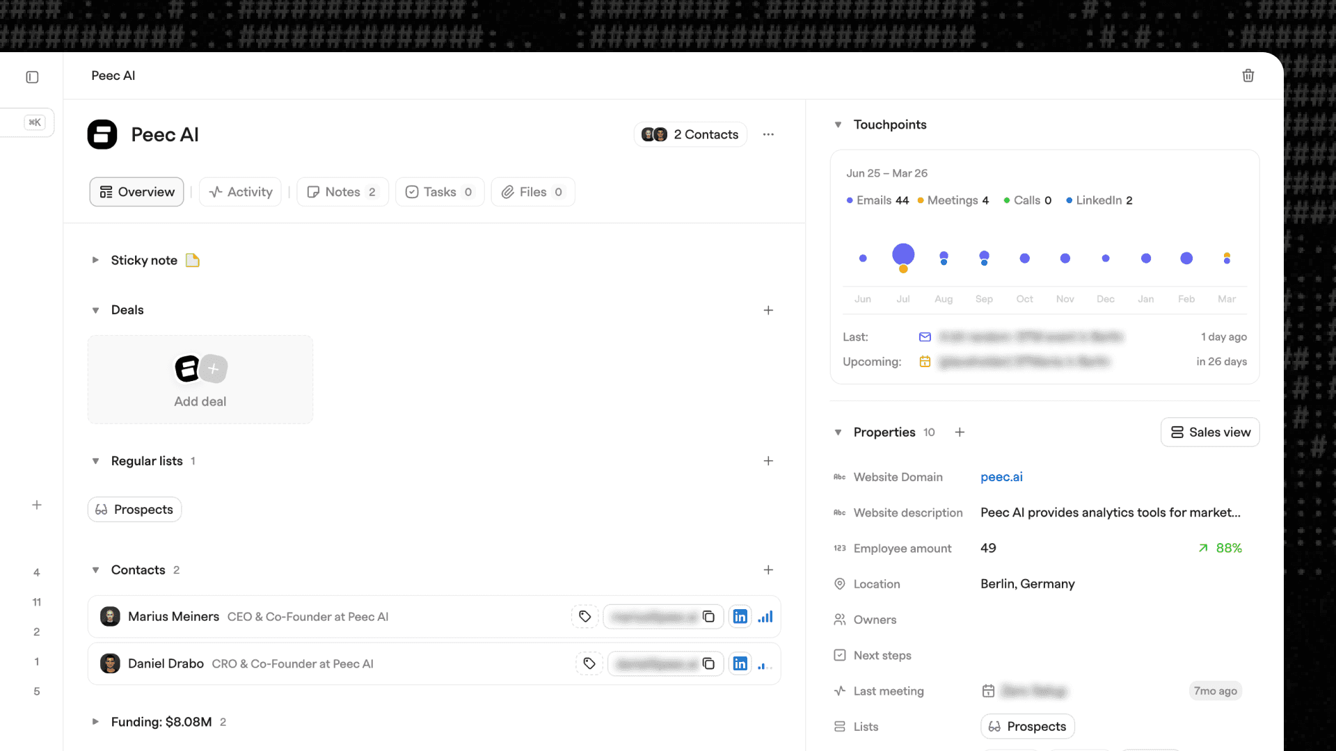 Record view 2.0 in Zero